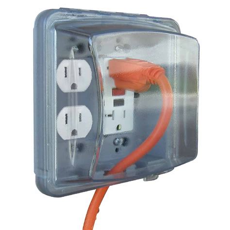 plastic weatherproof electrical box cover|outdoor electrical outlet cover weatherproof.